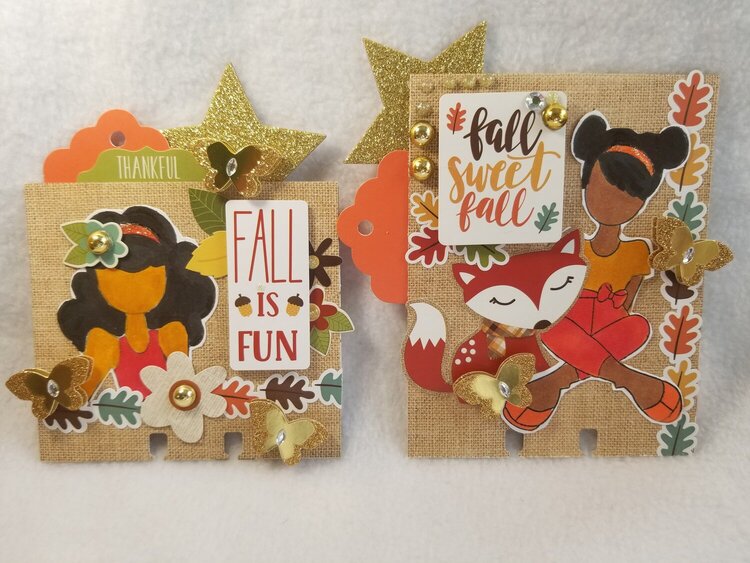 Fall Julie Nutting memorydex cards by Monique Nicole Fox