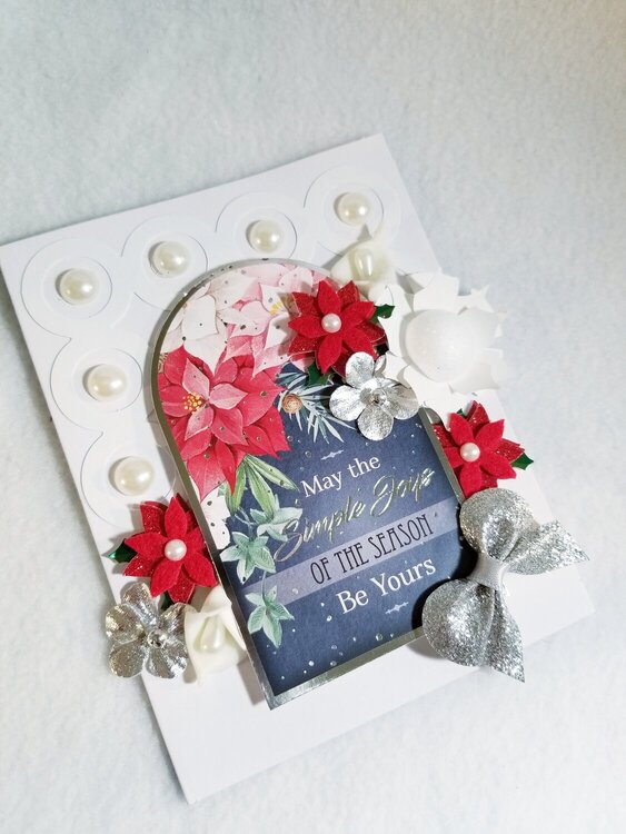 May the simple joys of the season be yours card by Monique Nicole Fox