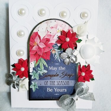 May the simple joys of the season be yours card by Monique Nicole Fox