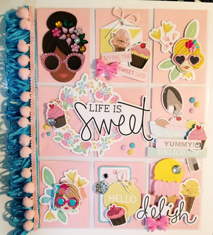 Life is Sweet Pocketletter by Monique Nicole Fox