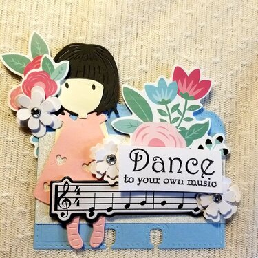 Dance to your own music memorydex card by Monique Fox