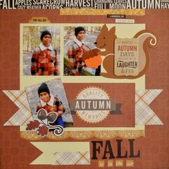 Fall is in the air ***Echo Park Paper***