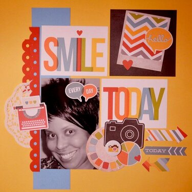 Smile Today and Everyday  ***Sketches In Thyme***