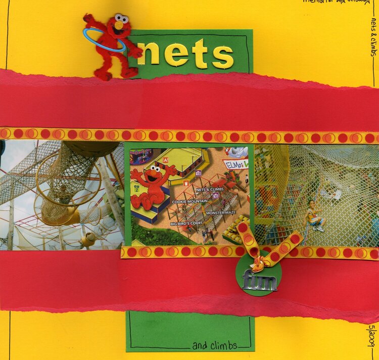 Nets And Climbs:  Sesame Place