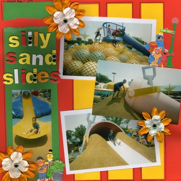 Silly Sand Slides: Sesame Place