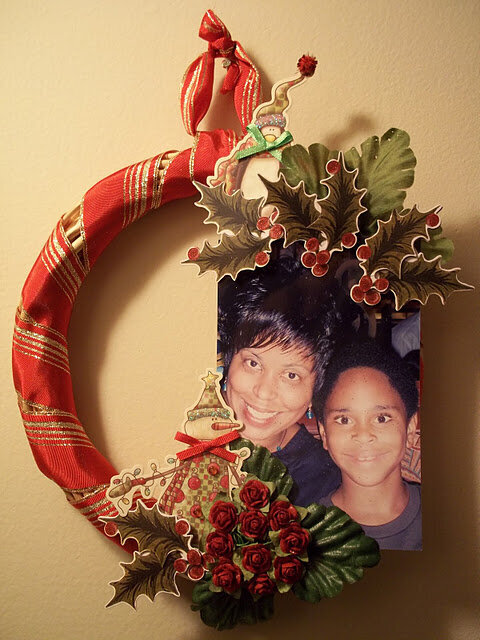 Christmas Wreath  **Practical Scrappers**