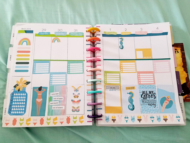 The Good Life - July &amp; August 2023 Water World planner