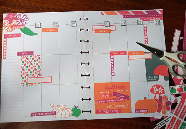Warm &amp;amp; Cozy Planner Layouts