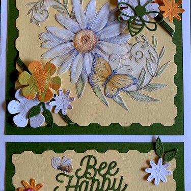 Bee happy card