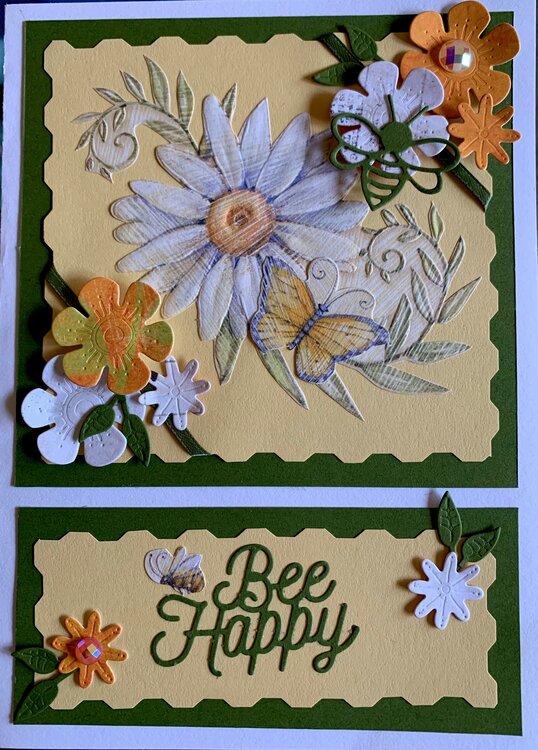 Bee happy card