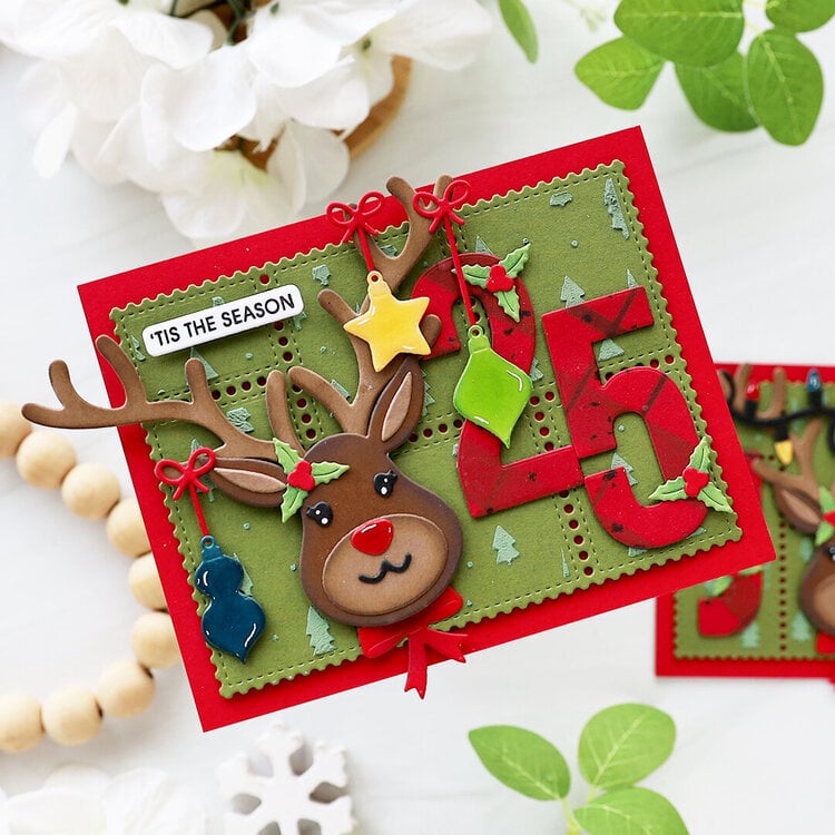 Rustic Reindeer Christmas Cards