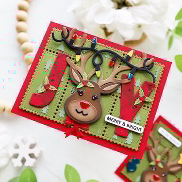 Rustic Reindeer Christmas Cards