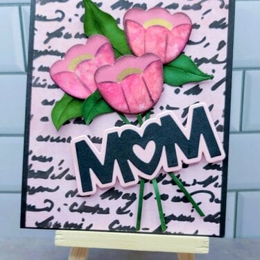 Mom in pink