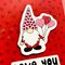 Love You Bunches Gnome Cards