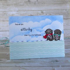 Otterly Merry Christmas Card