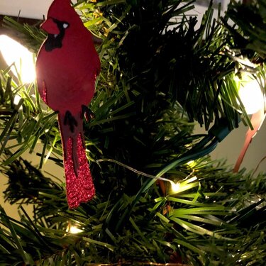 Cardinal tree decorations