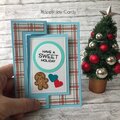 Sizzix Flip Card Christmas Holiday Cards