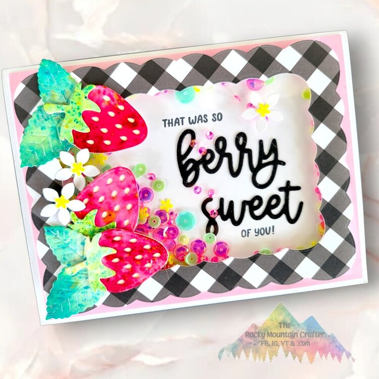 Berry Sweet Shaker Card