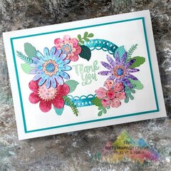 Colorful Flower Wreath