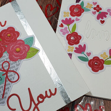 Valentine&#039;s Day Cards with Doodlebug&#039;s Love Notes