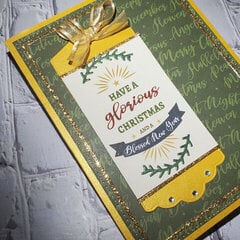 Christmas Card with Echo Park Paper Co.'s The First Noel