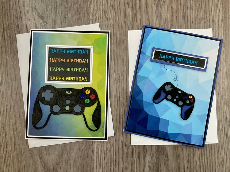 Gamer birthday cards