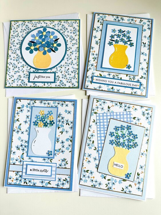 Forget-me-not cards
