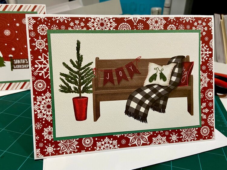 Relaxing holiday card