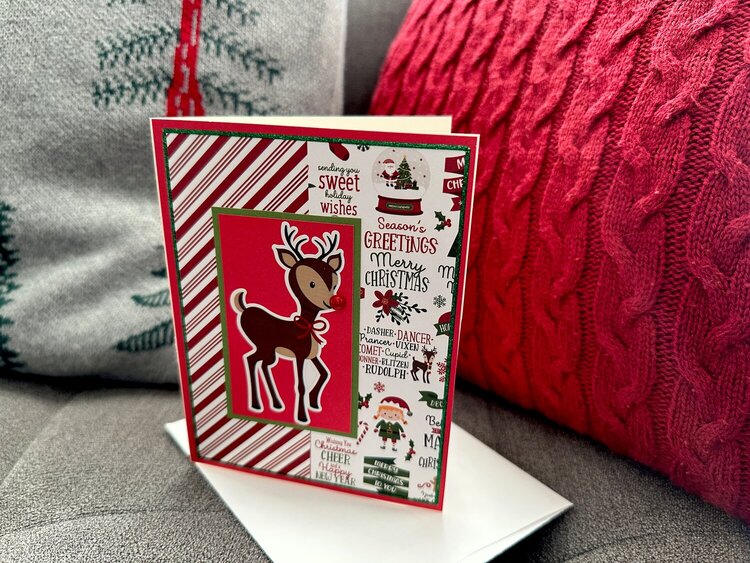 Rudolph card