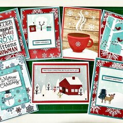 Echo Park winter holiday cards