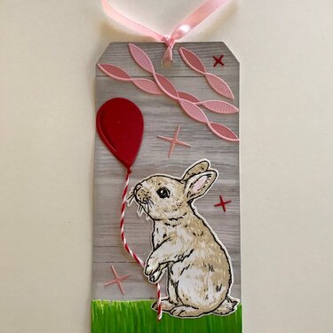 Bunny Bookmark Tag