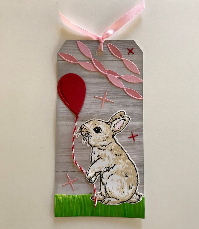 Bunny Bookmark Tag