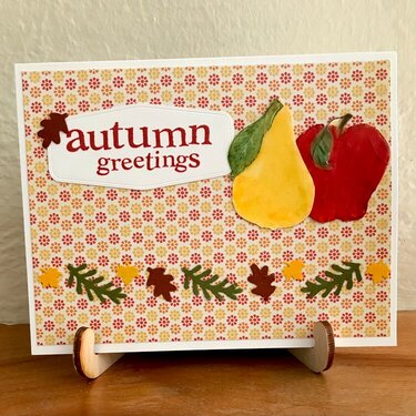 Autumn Greetings card