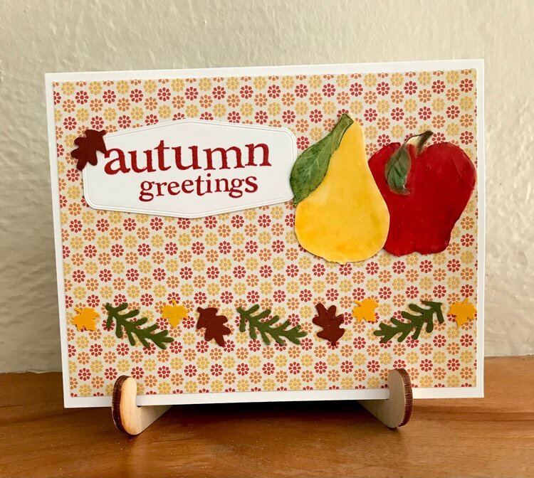 Autumn Greetings card