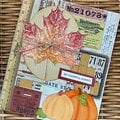 Fall Leaf and Pumpkins Card