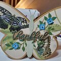 Large Butterfly Card