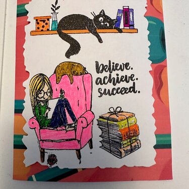 #Cards for Kindness "Believe,Achieve, Succeed.