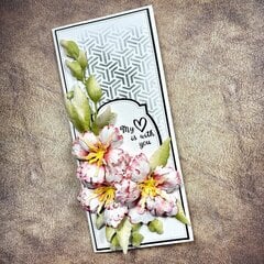ECD flower card