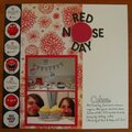 Baking for Red Nose Day Layout by Gorgeous Crafts