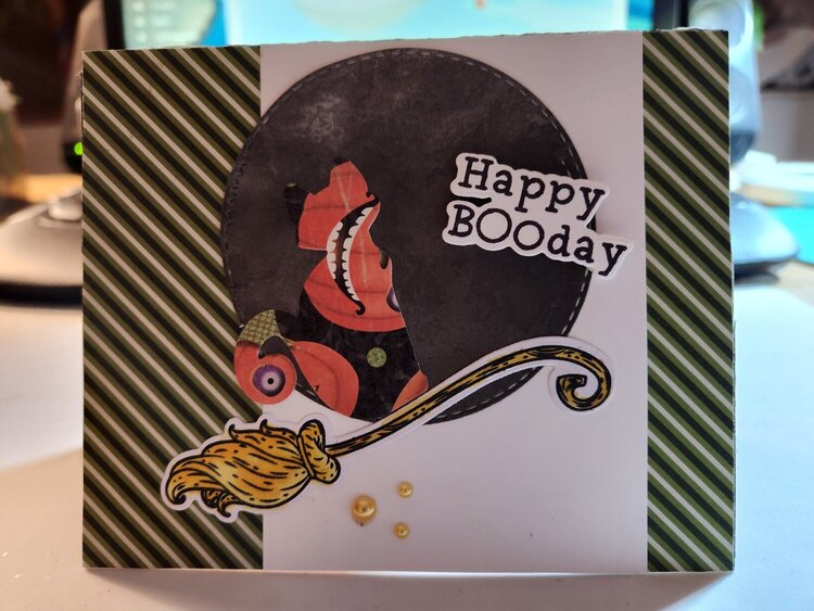 A pop-up card for Halloween!