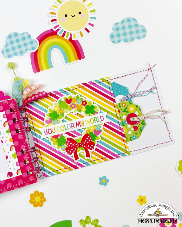 March Mini Album with Doodlebug