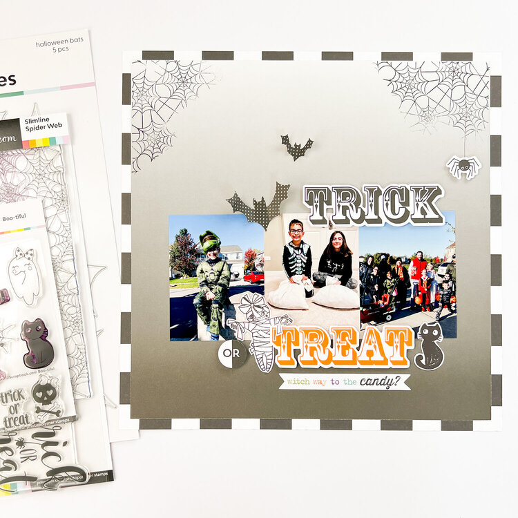 Trick or Treat Layout