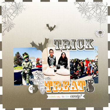 Trick or Treat Layout