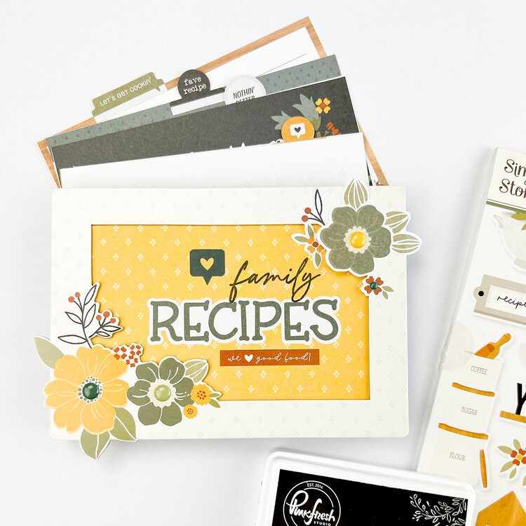 Recipe Keepsake Box