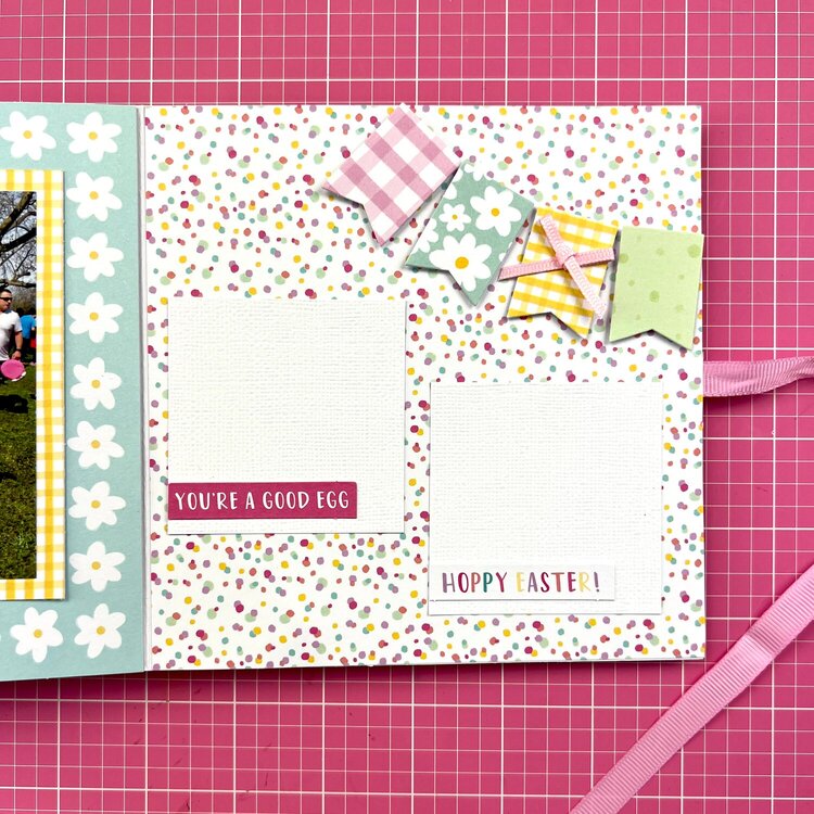 Easter Mini Album with Violet Studio