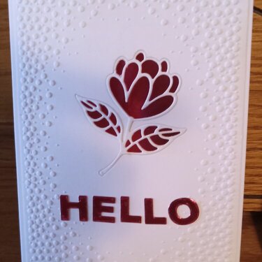 Hello card