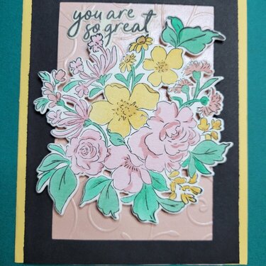 Handpicked Flowers based cards