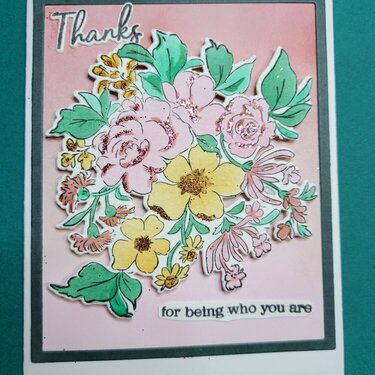 Handpicked Flowers based cards