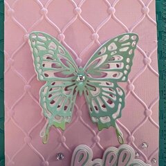 Butterfly card