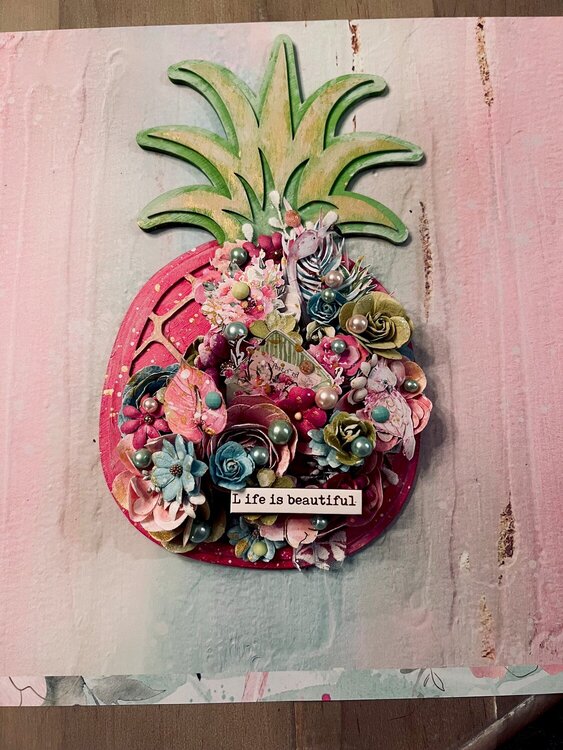Prima Postcards from Paradise Pineapple